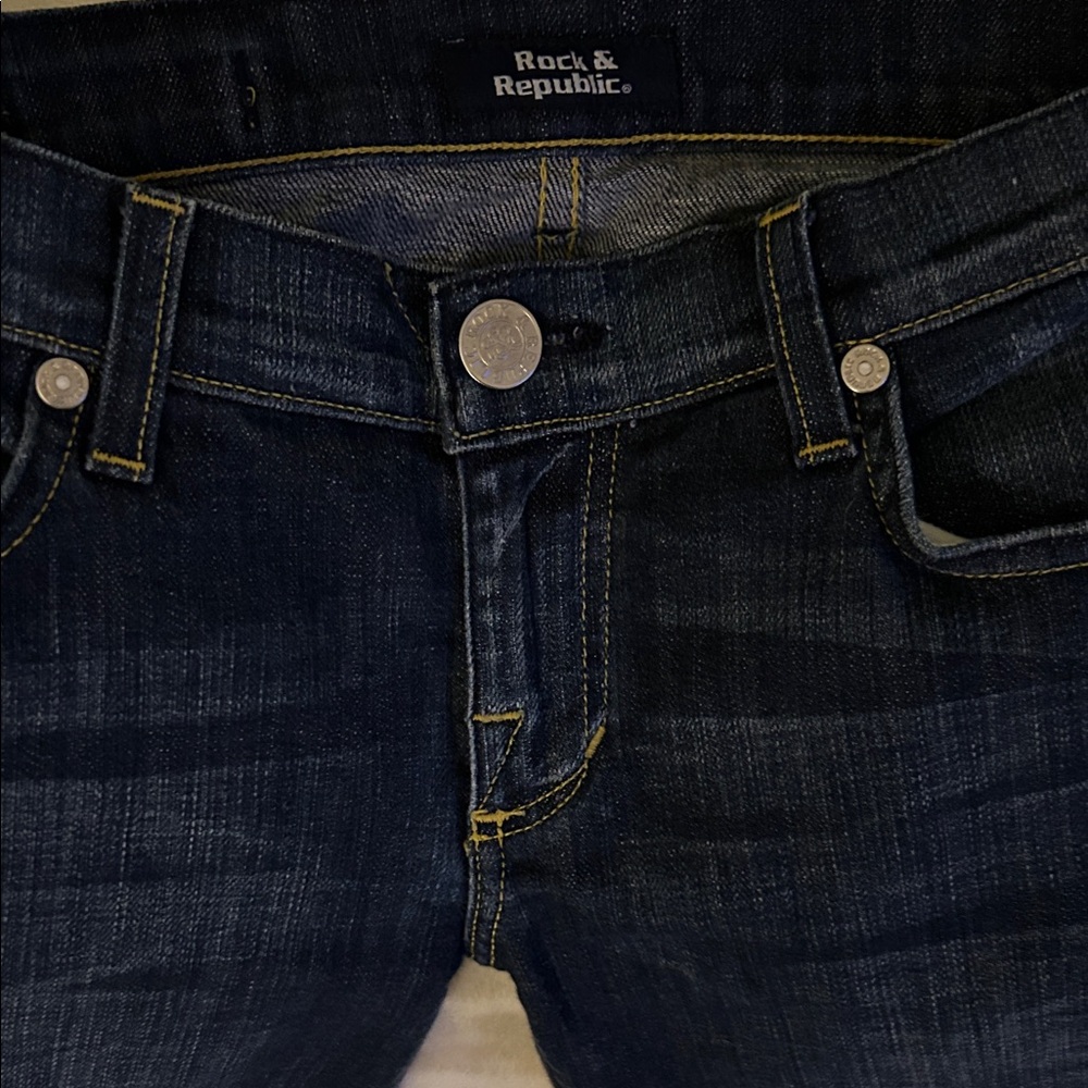 Rock & Republic Woman’s Dark Blue Jeans